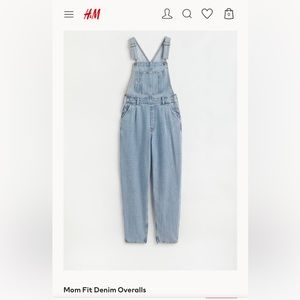 H&M | Denim Overalls - Medium